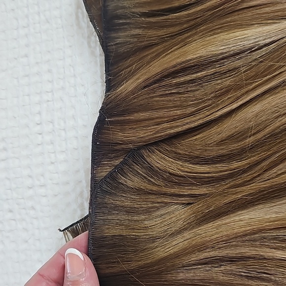 Human Hair Clip on Extensions for Women  8 Pieces Clip in 100% Human. - Picture 4 of 9